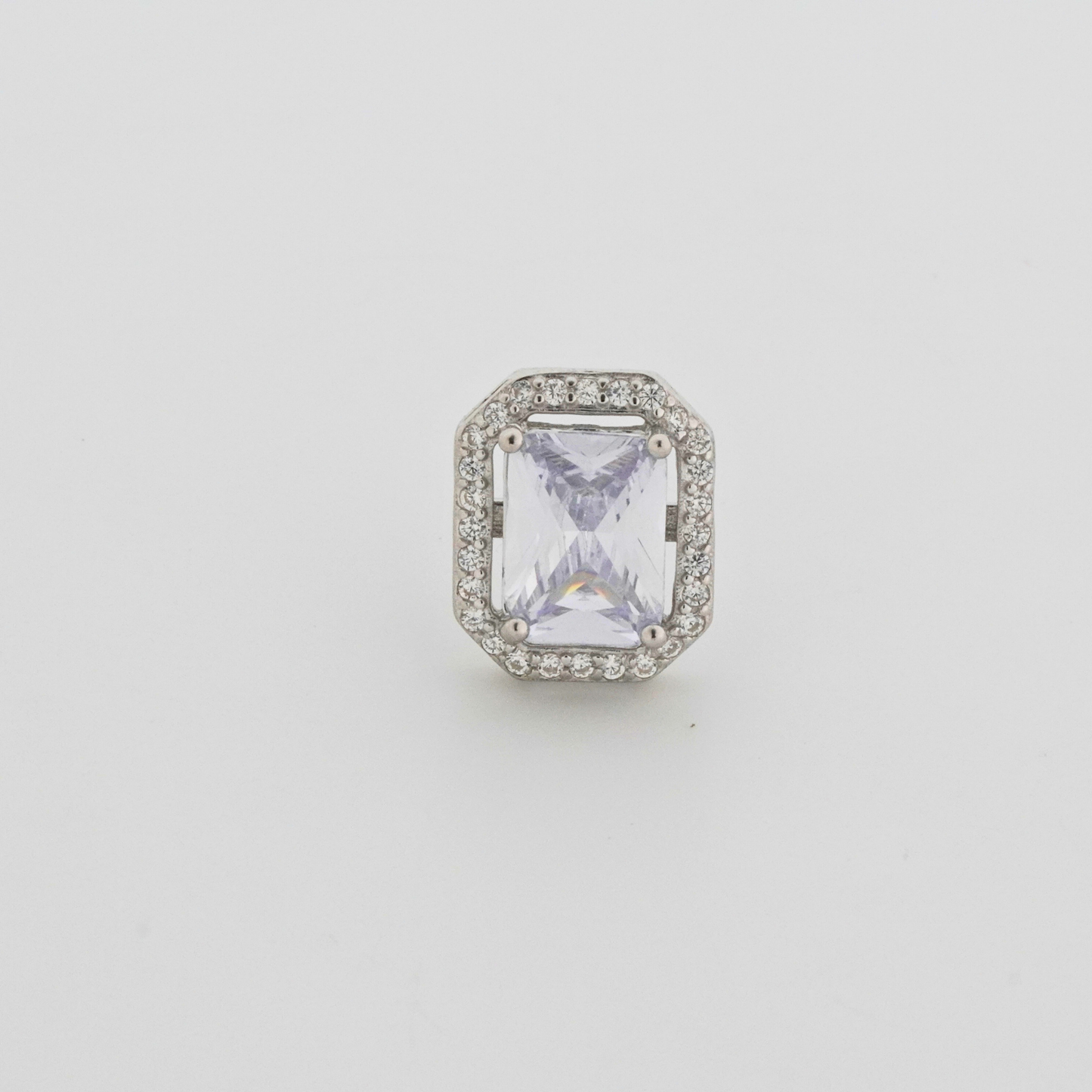 Virelle Rhodium Earrings