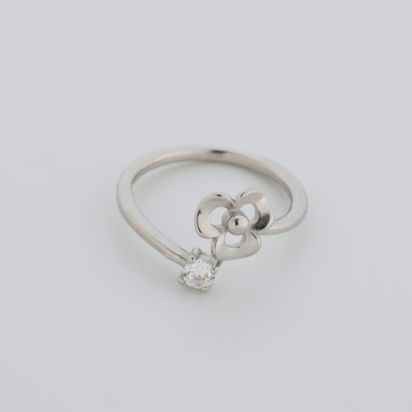 Pollen Rhodium Toe Rings