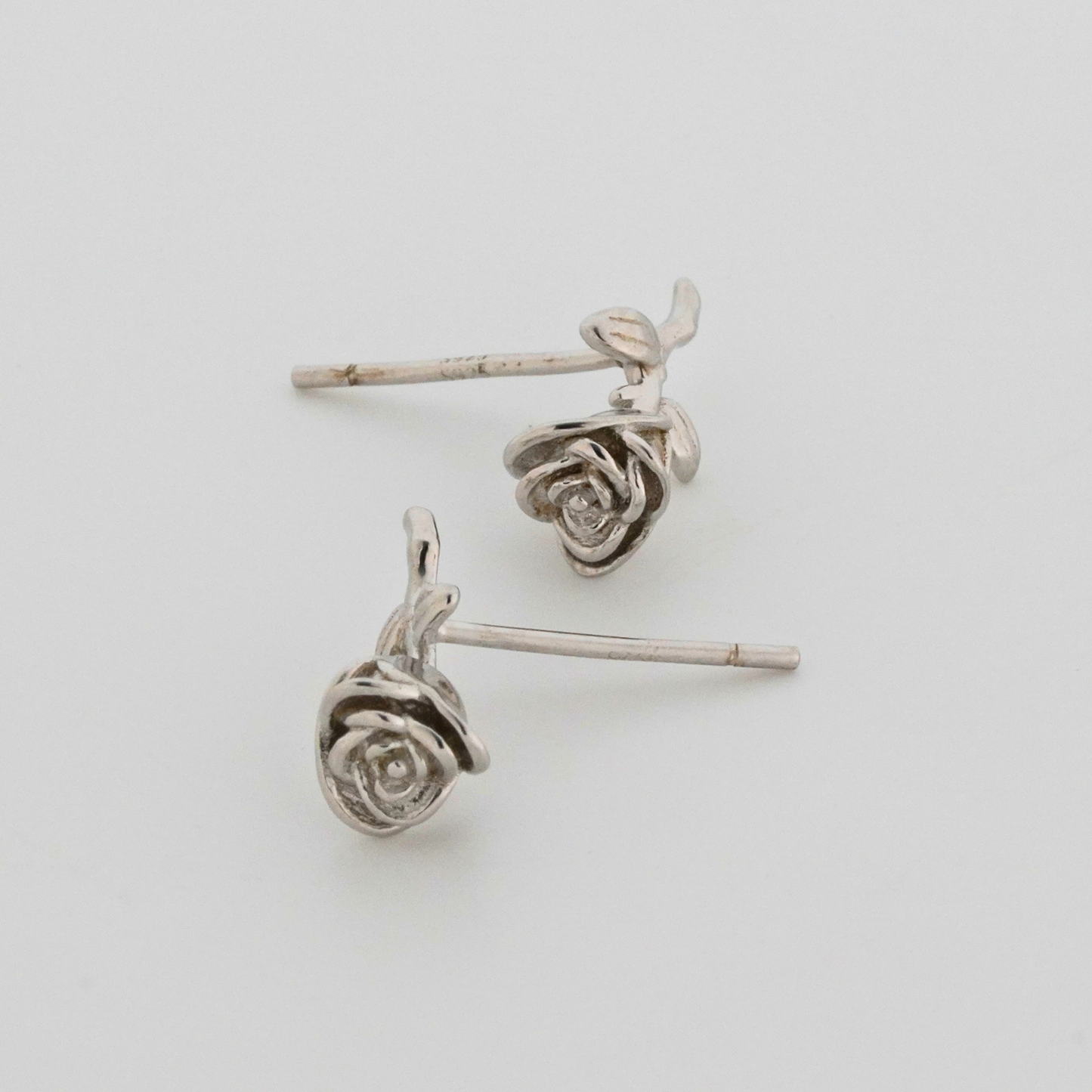 Roseveil Rhodium Earrings