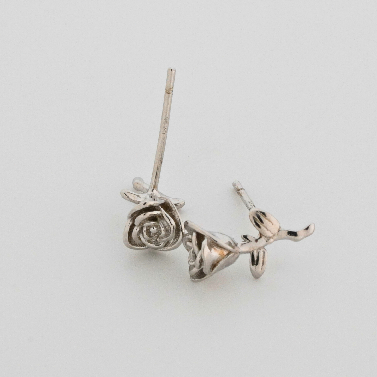 Roseveil Rhodium Earrings