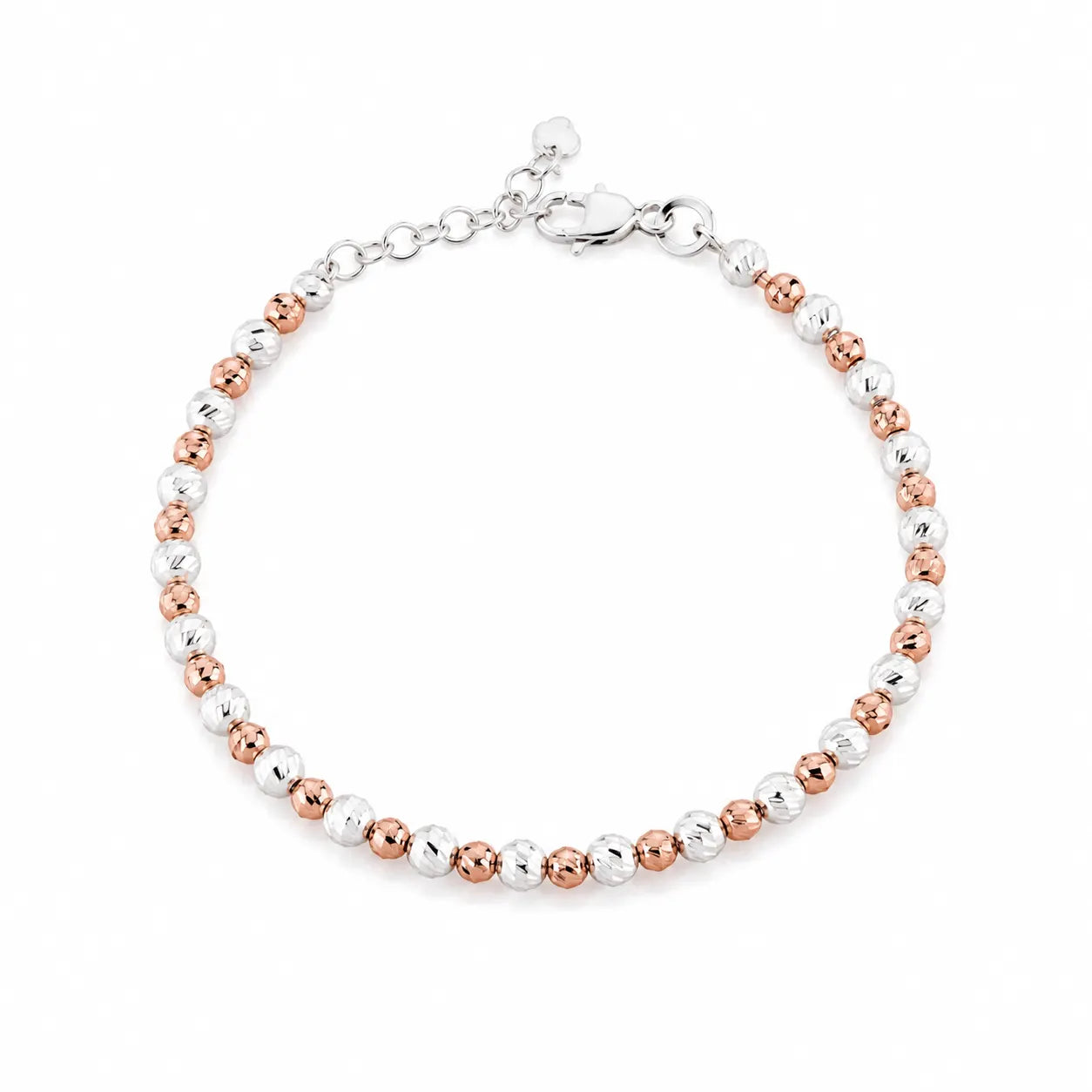 Brilliance Rose Gold & Rhodium Bracelet for Women 3