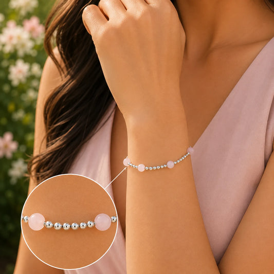 CandyBead Silver Bracelet for Women 2