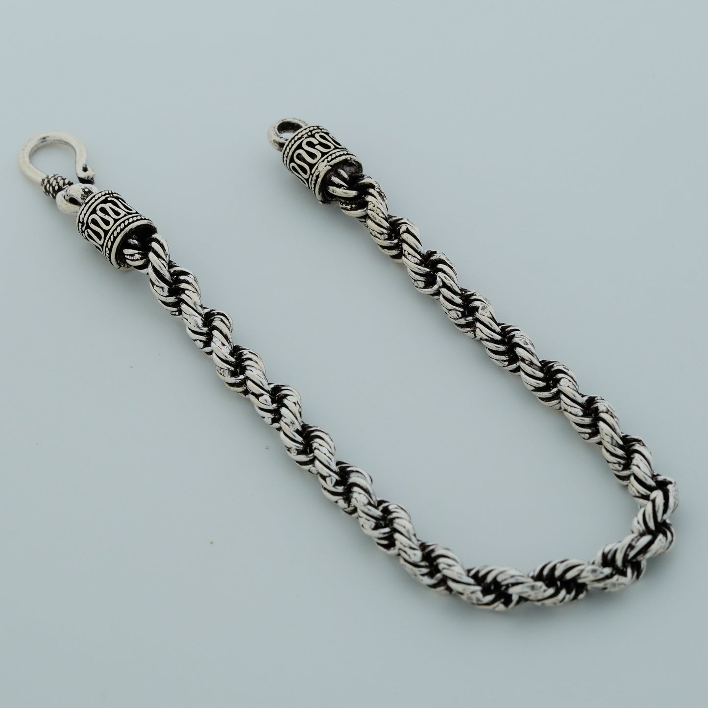 Chunky Rope Darkened Bracelet