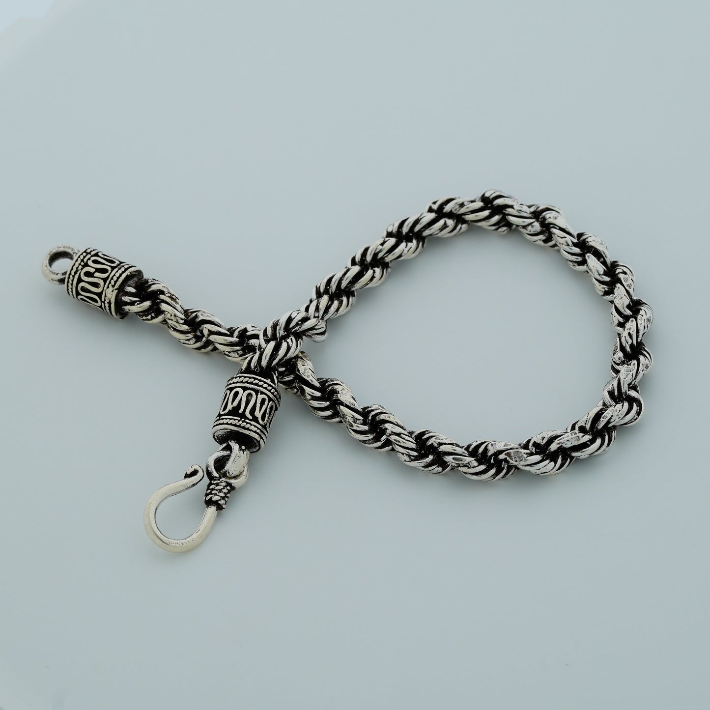 Chunky Rope Darkened Bracelet