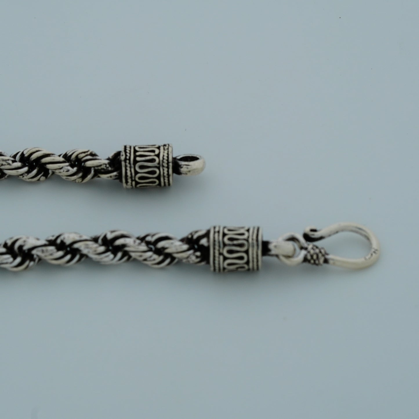Chunky Rope Darkened Bracelet