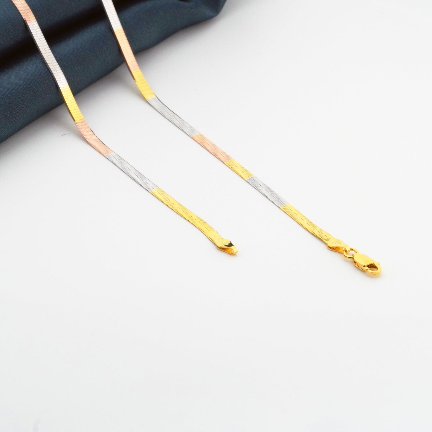 Trinity Minimal Tricolor Anklet