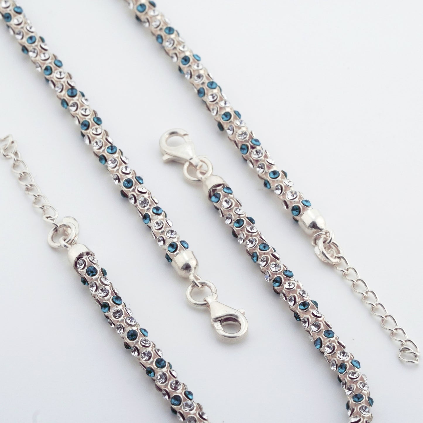 Starlit Zirconia Minimal Anklet