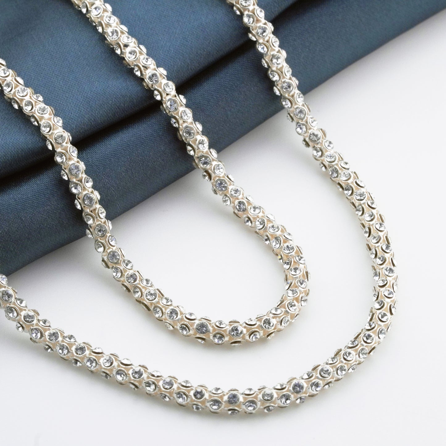 Starlit Zirconia Minimal Anklet