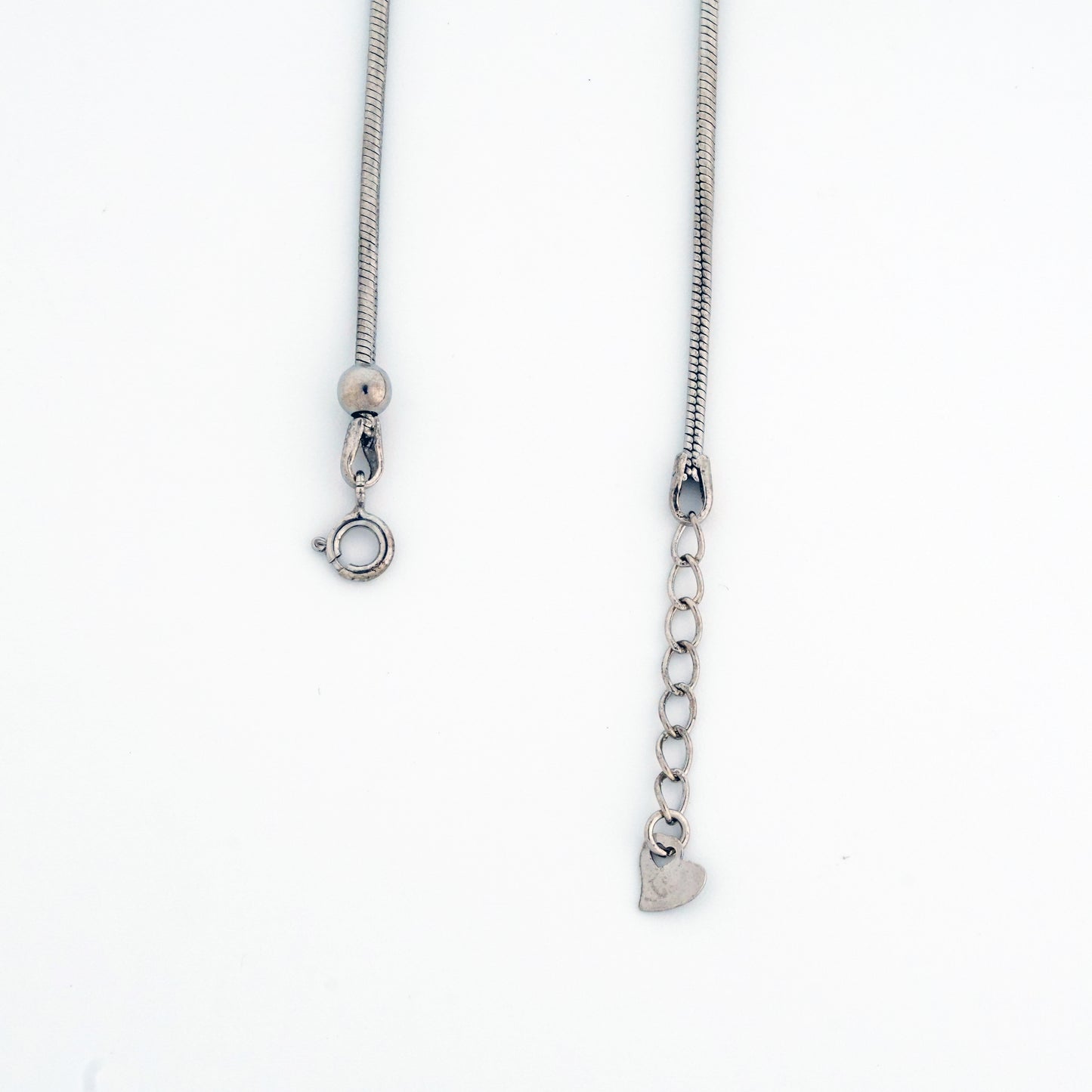 Selene Rhodium Anklet