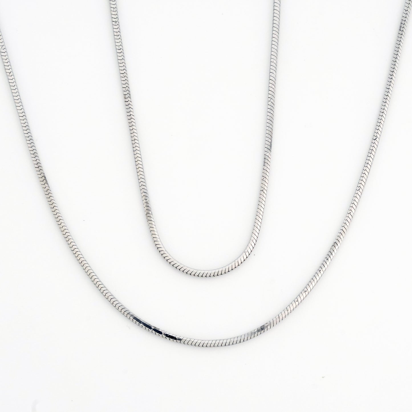 Subtlety Minimal Rhodium Anklet
