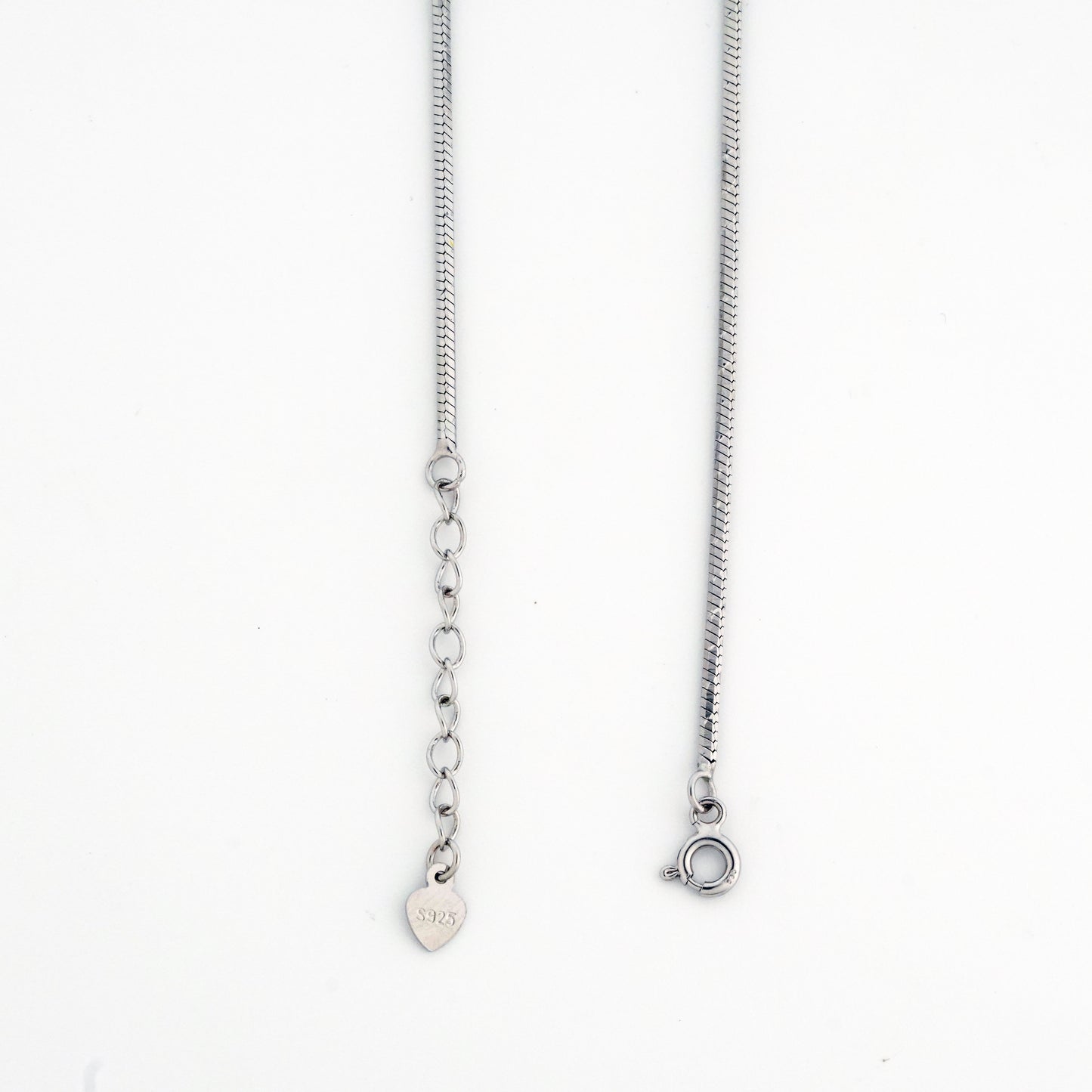 Subtlety Minimal Rhodium Anklet