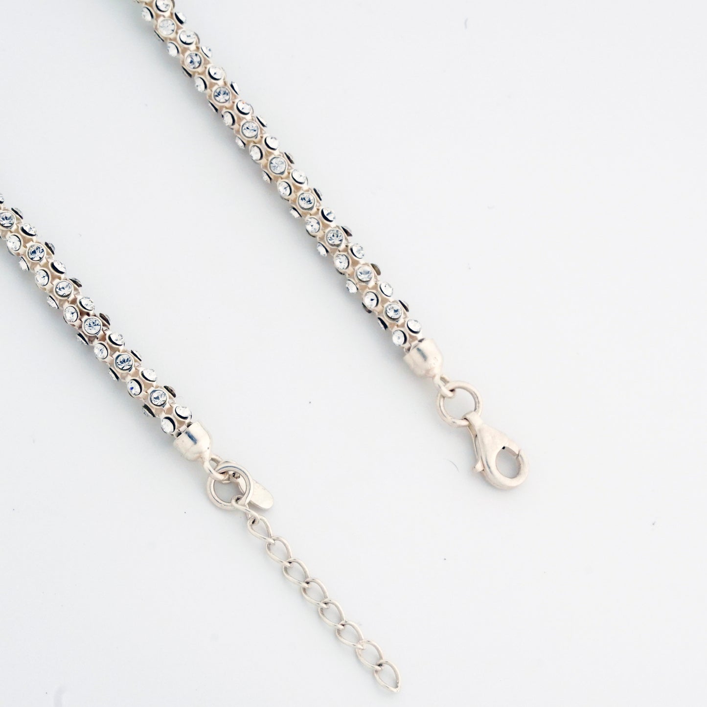 Starlit Zirconia Minimal Anklet