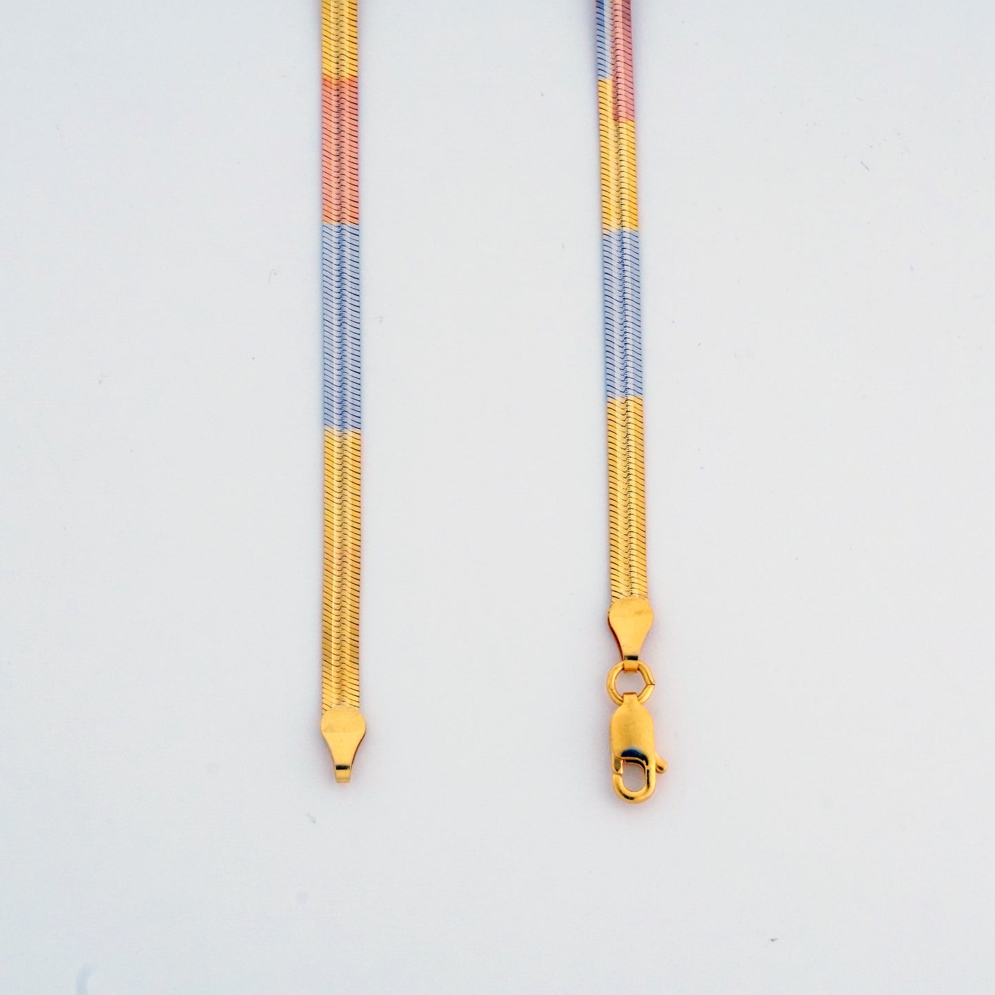 Trinity Minimal Tricolor Anklet