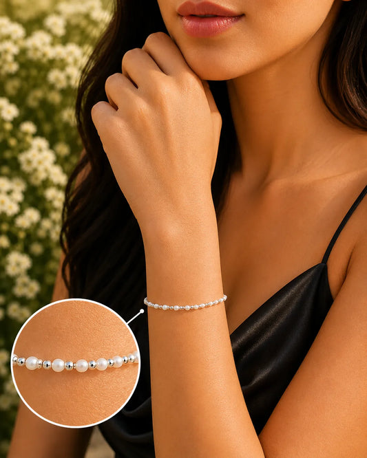 Elastishine Silver Bracelet for Women 2