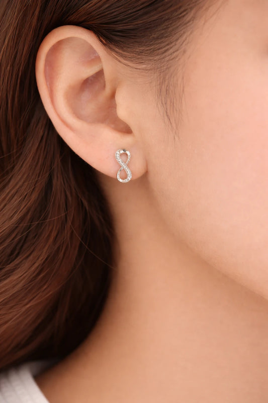Eternal Rhodium Earrings 10