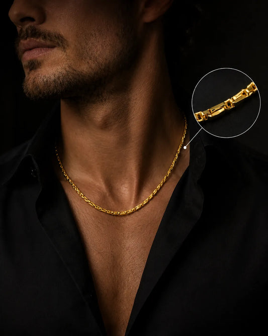 Gilded Gold Plated Chain for Men 2