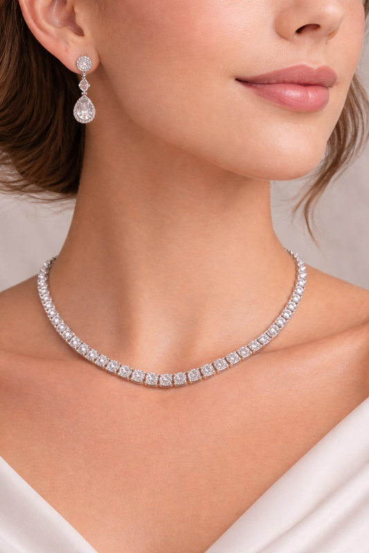 Imperial Solitaire Necklace Set 4