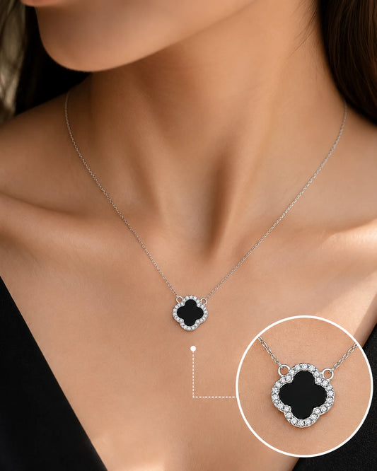 Irish Black Rhodium Necklace 2
