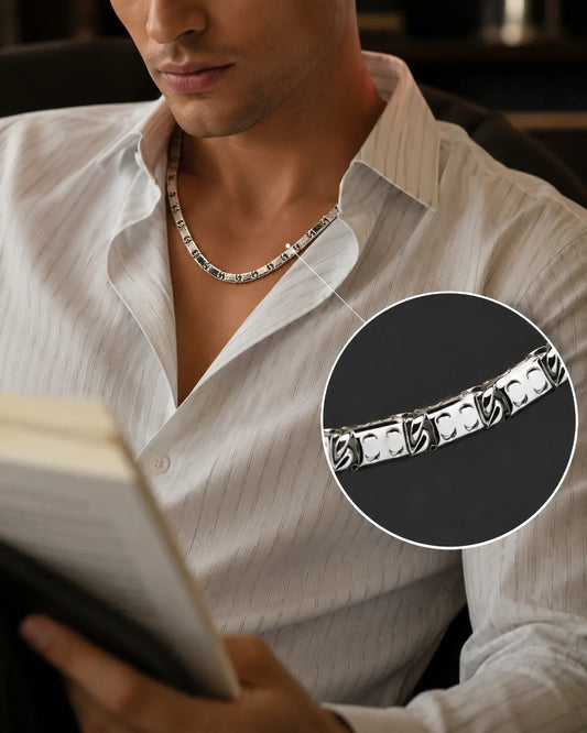 Legacy Rhodium Plated Chain for Men 2