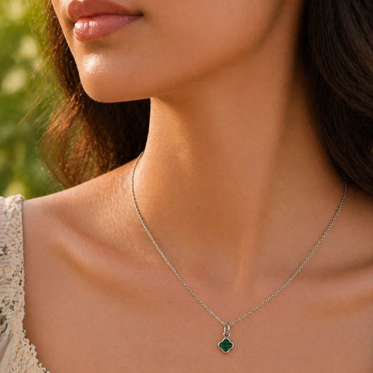 My Mini Luck Rhodium Necklace 2
