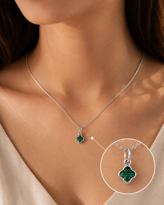 My Mini Luck Rhodium Necklace 2