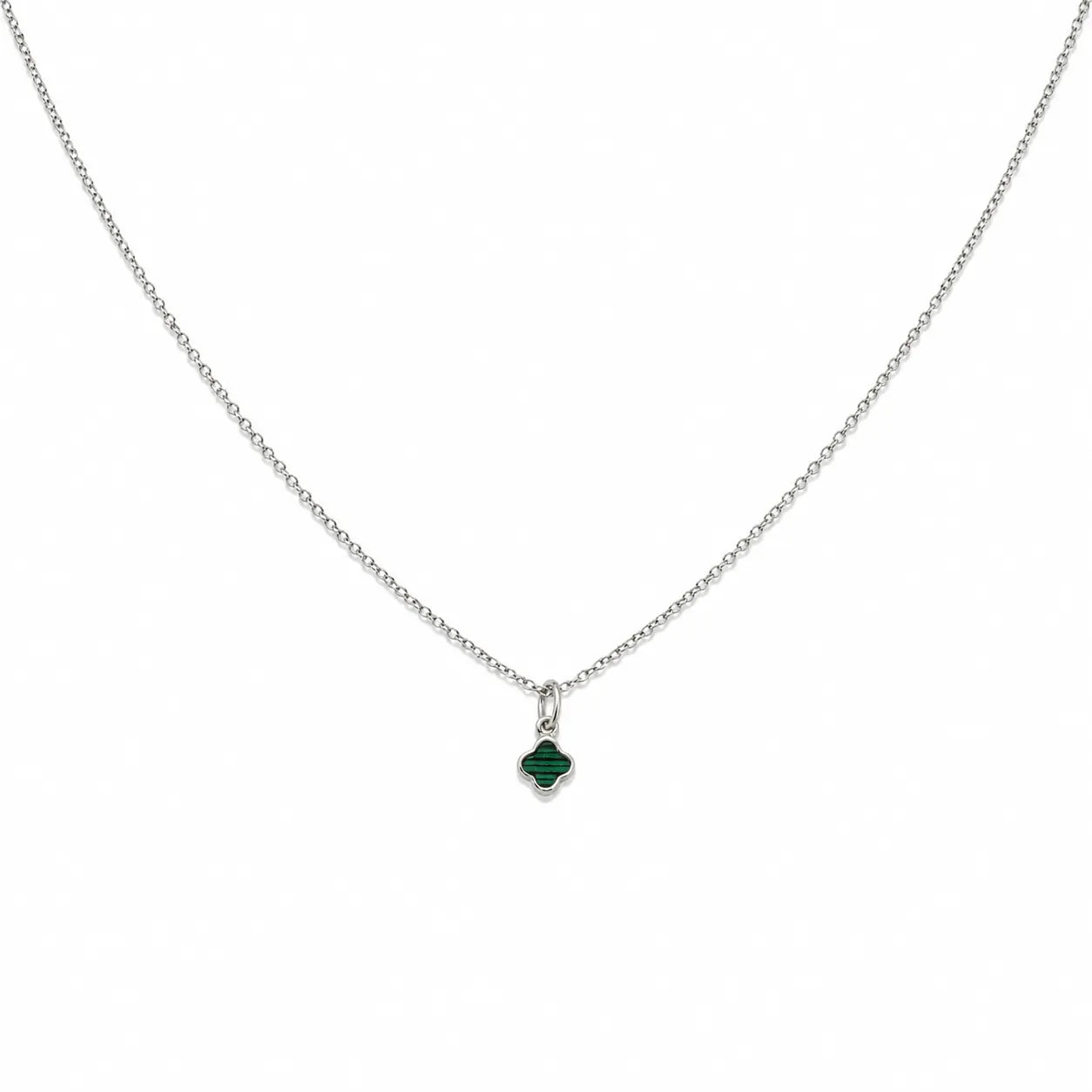 My Mini Luck Rhodium Necklace 3