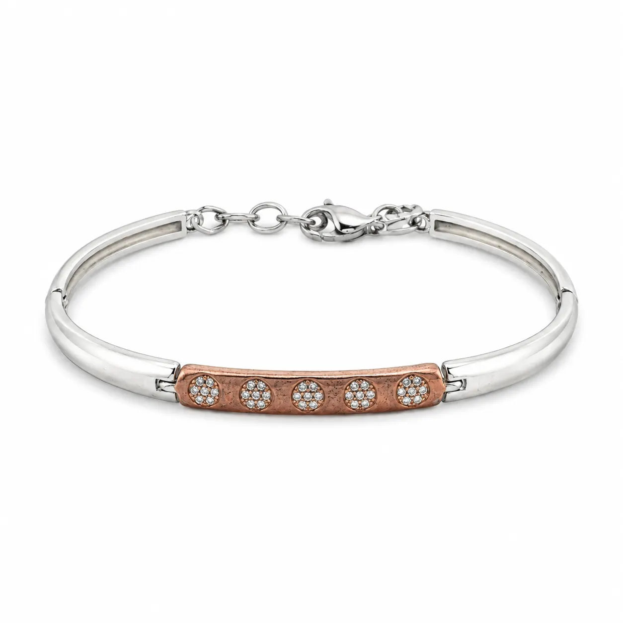 Regalia Rose Gold & Rhodium Bracelet for Women 3
