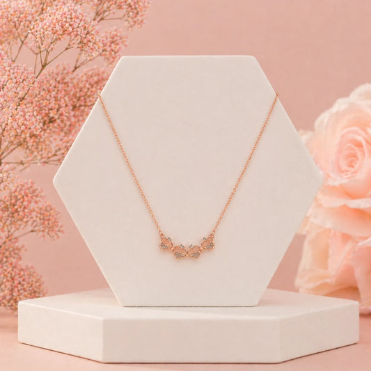 Reveal Rose Gold magnetic Necklace 2