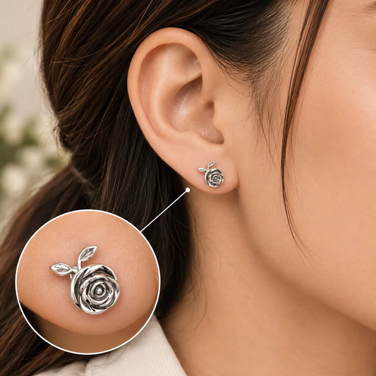 Roseveil Rhodium Earrings 2