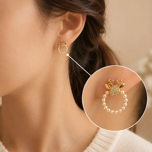 Rudolph Pearl Earrings 2
