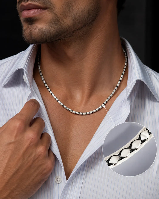 True Carbon Signature Matte Chain for Men 2