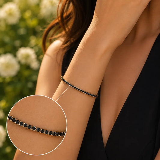 Uno Noir Rhodium Bracelet for Women 2