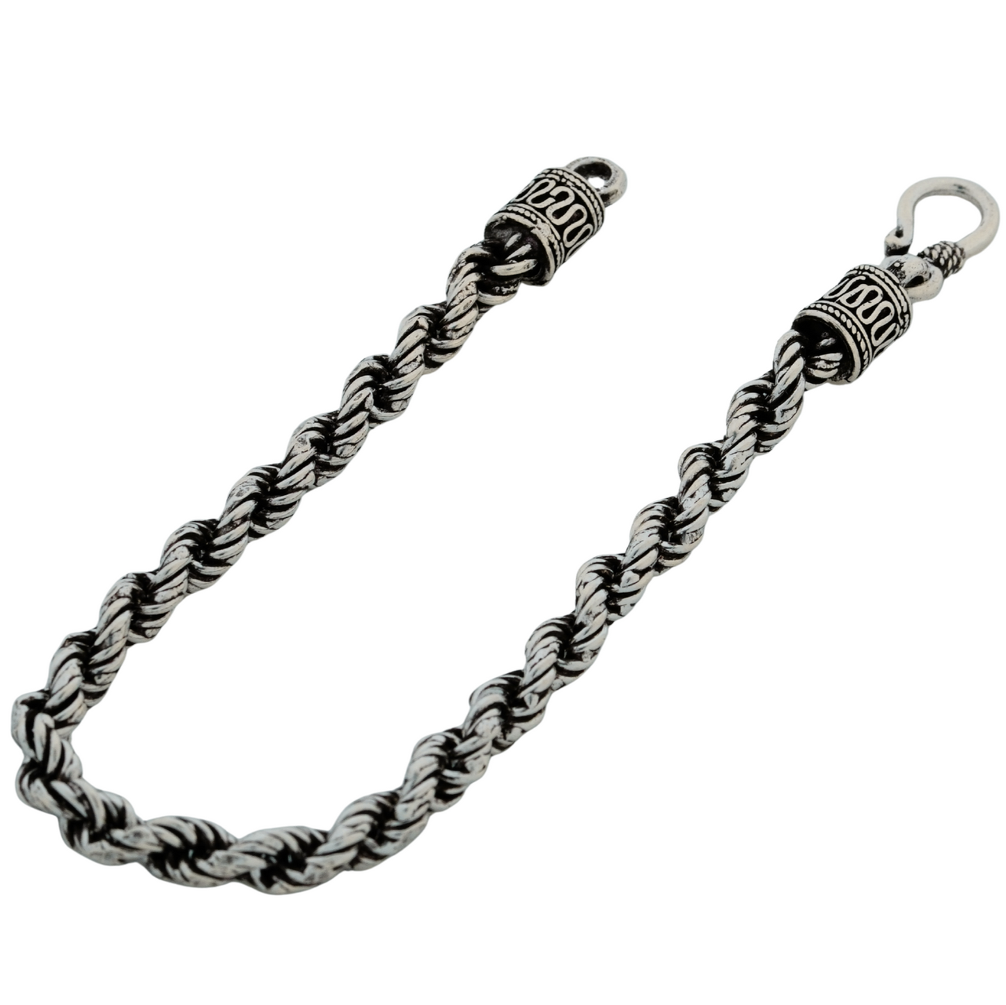 Chunky Rope Darkened Bracelet