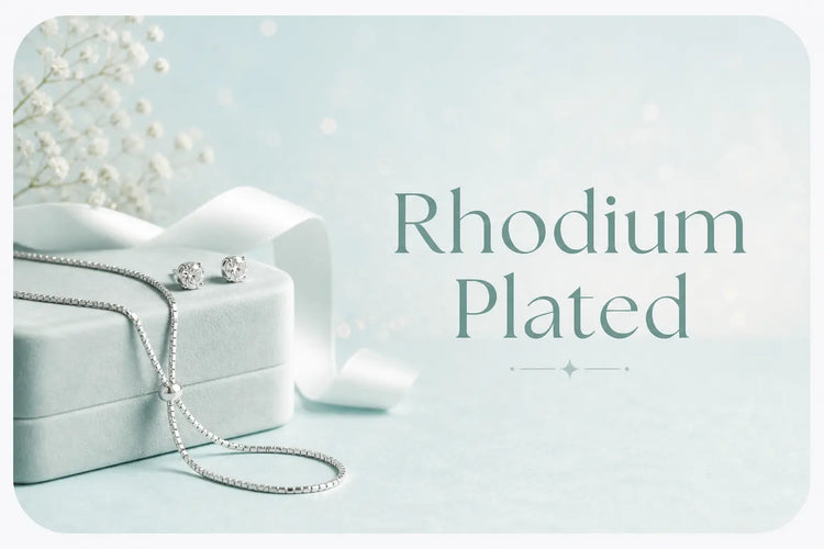 Rhodium Plated