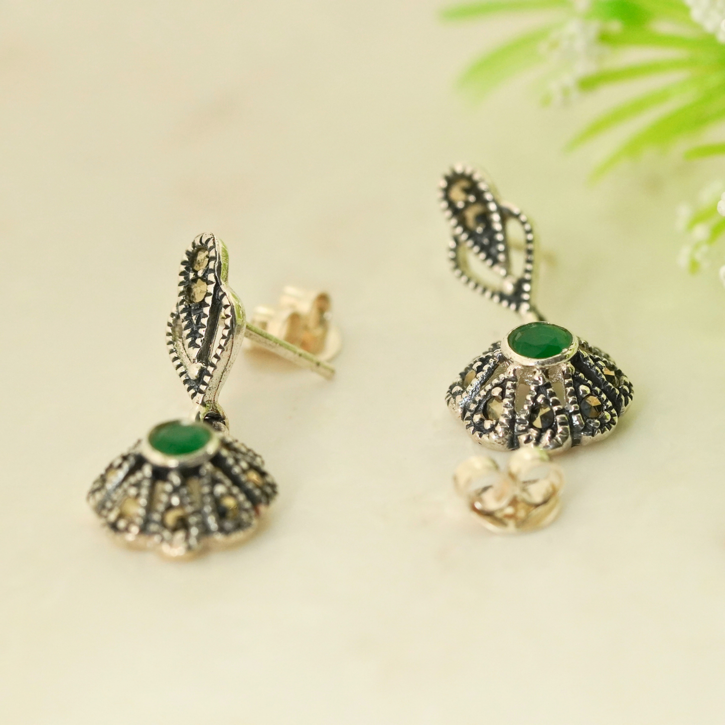 Mirage Marcasite Earrings