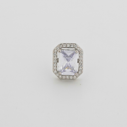 Virelle Rhodium Earrings