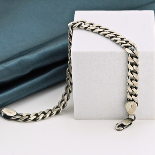 Demigod Matte Curb Bracelet