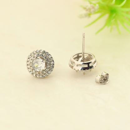 Alure Rhodium Earrings