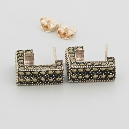 Miraq Marcasite Earrings