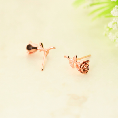 Roseveil Rhodium & Rose Gold Earrings
