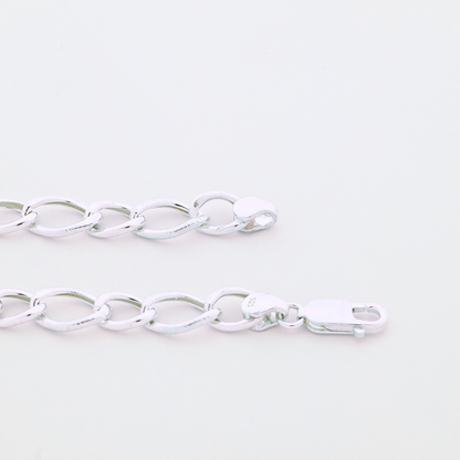 Elias Hollow Chain Bracelet
