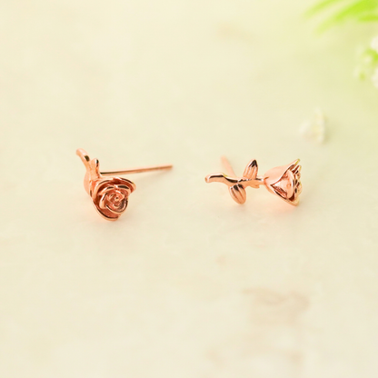 Roseveil Rhodium & Rose Gold Earrings