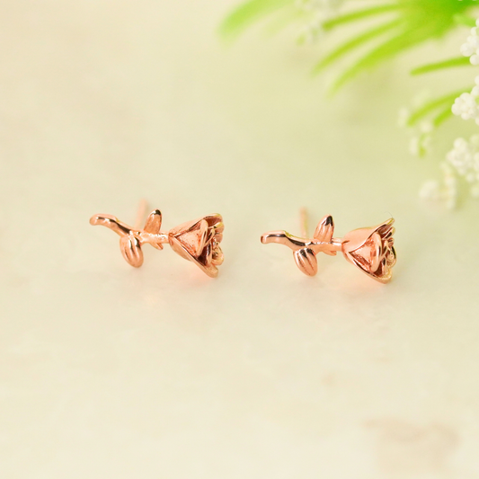 Roseveil Rhodium & Rose Gold Earrings