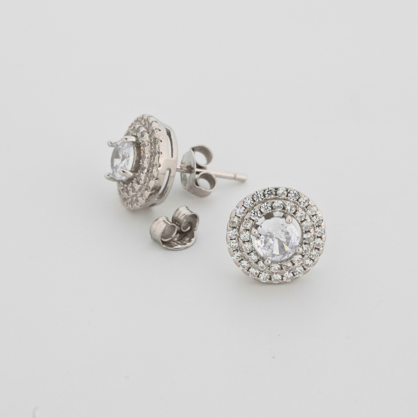Alure Rhodium Earrings