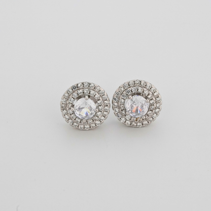 Alure Rhodium Earrings