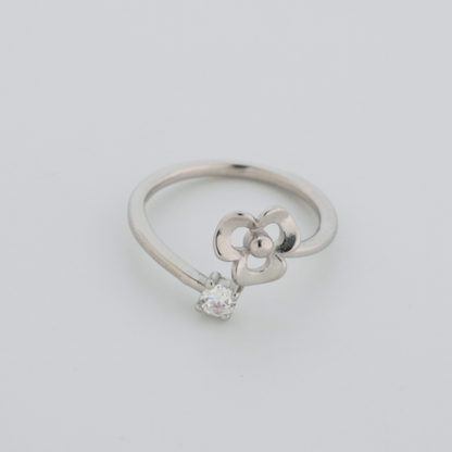 Pollen Rhodium Toe Rings