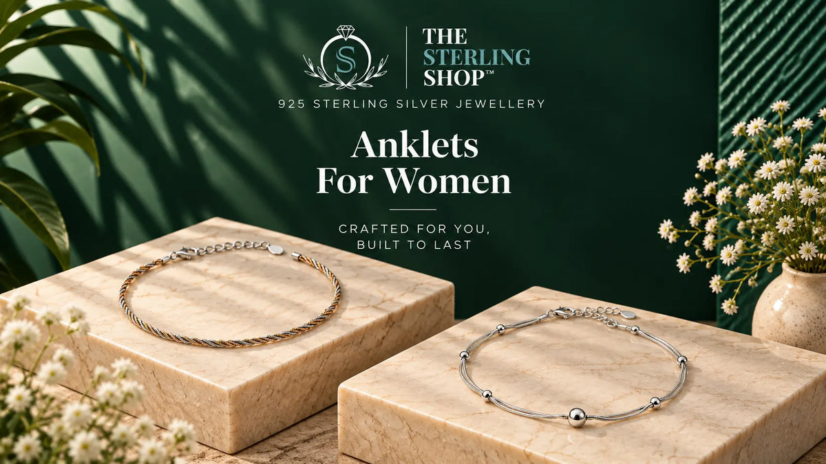 Silver Anklets For Women
