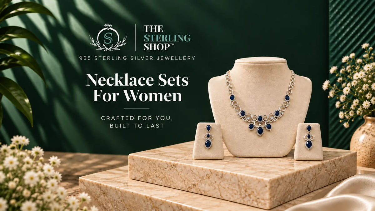 Silver Necklace Sets For Women