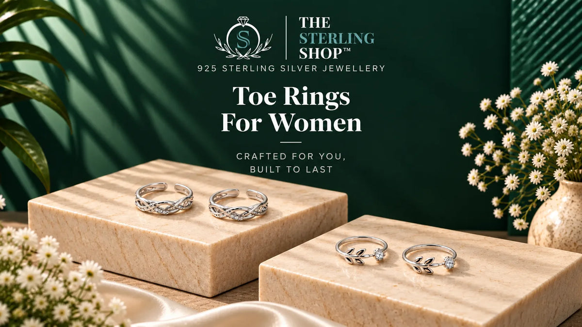 Silver Toe Rings For Women