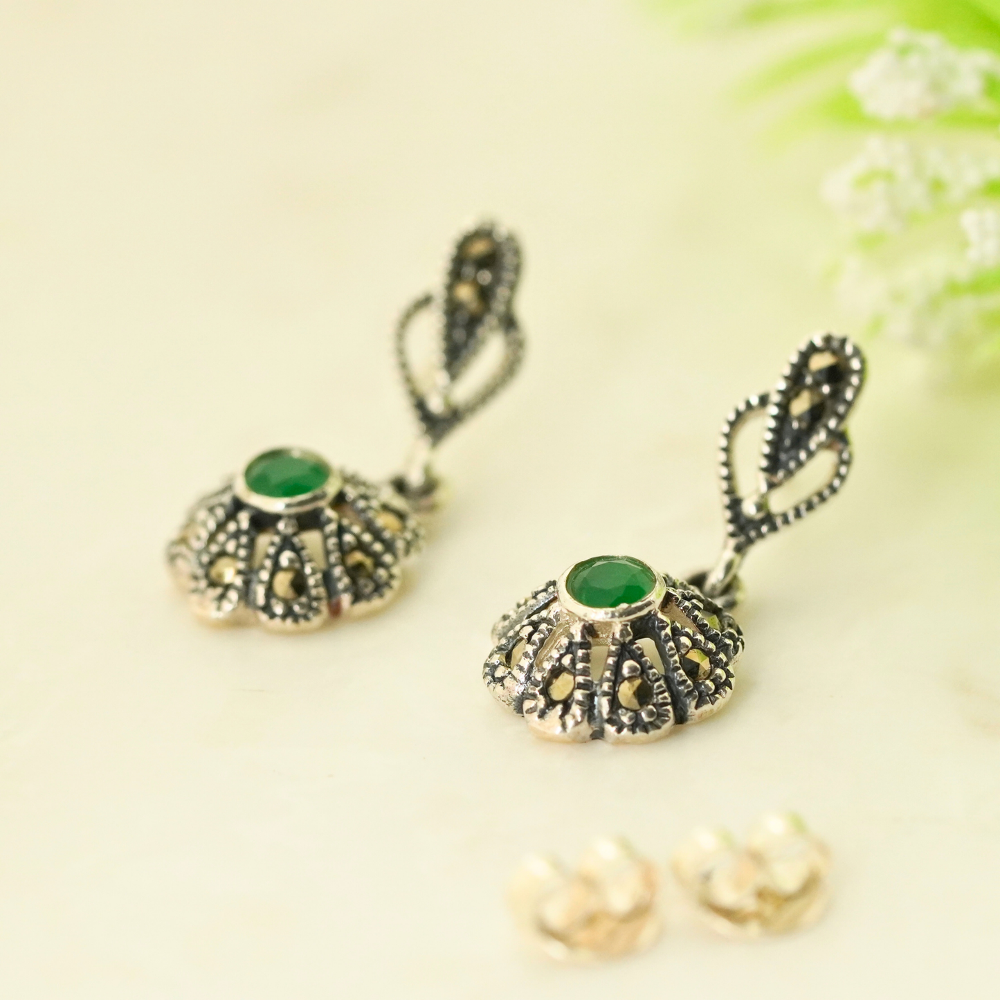 Mirage Marcasite Earrings